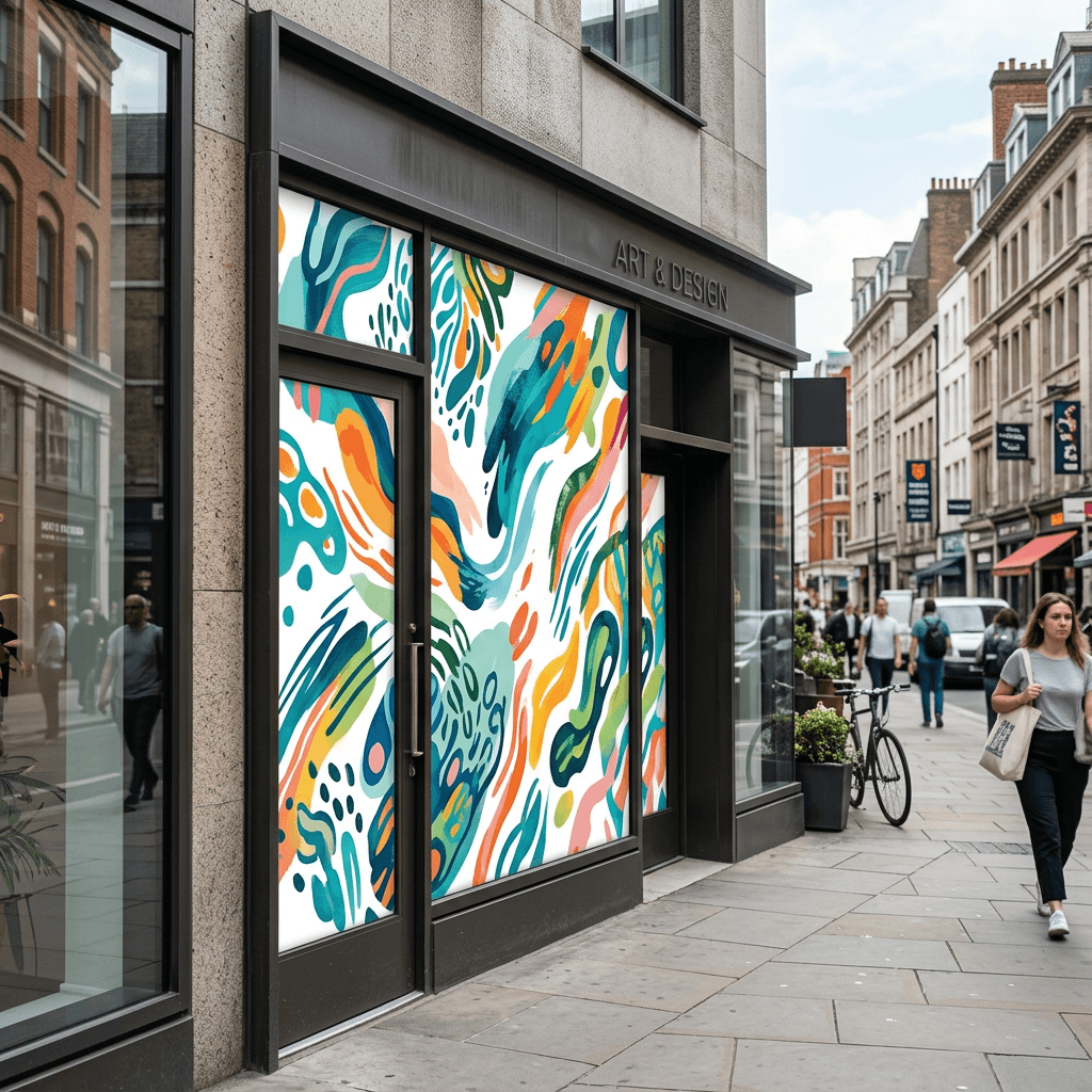 Оклейка витрин — фото 5